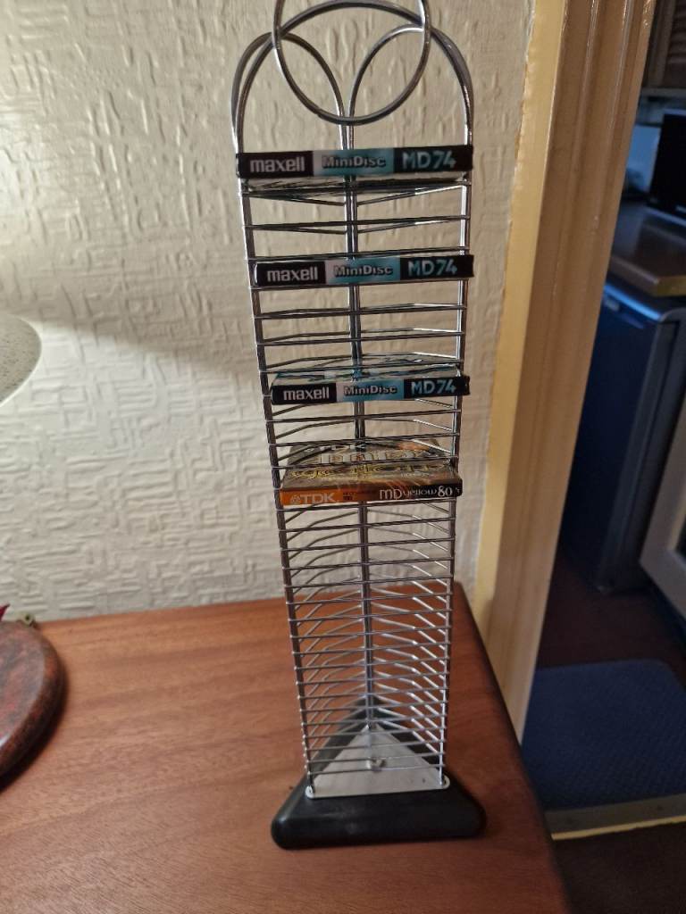 Minidisc Storage Rack...MINIDISC RACK
