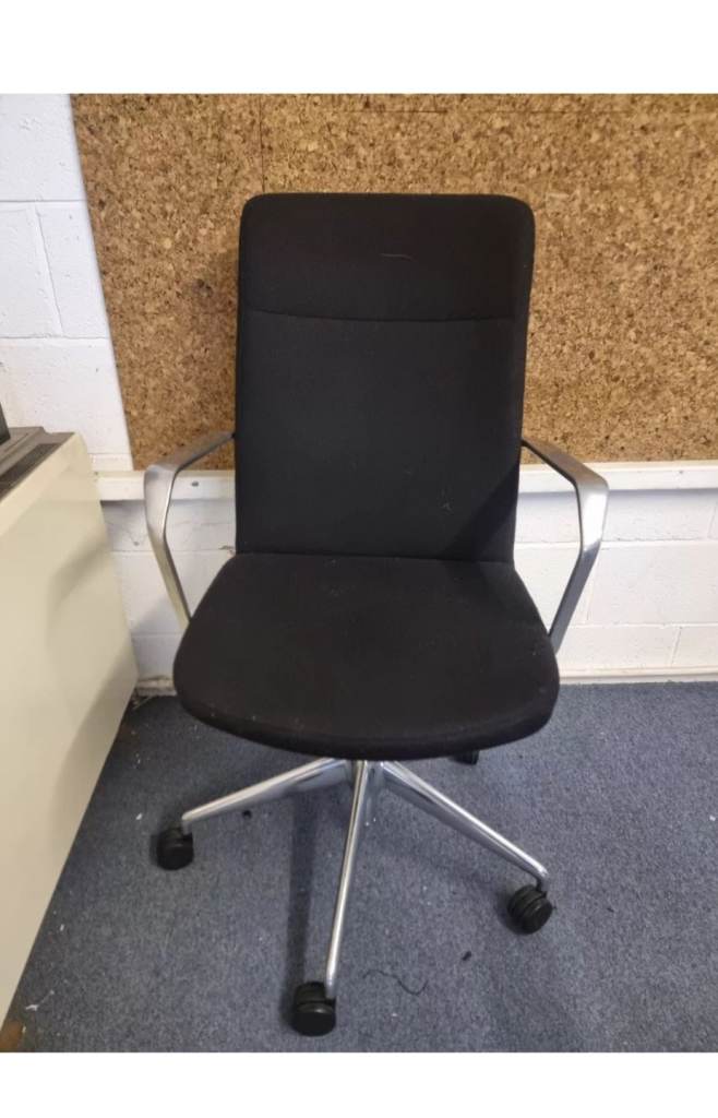 Brilliant Black Highback Orangebox Calder Office Swivel Desk Chairs Top Quality 