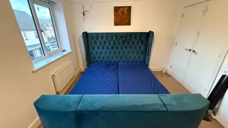 Super King Electric TV Bed – Adjustable + Built-In 32” TV – Fully Working