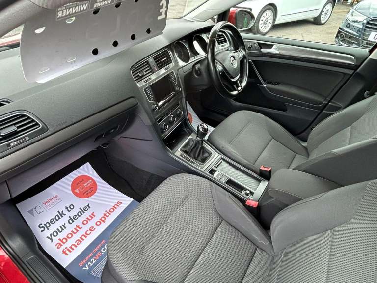 VOLKSWAGEN GOLF 1.4 TSI BlueMotion Tech SE Red Manual Petrol 2013