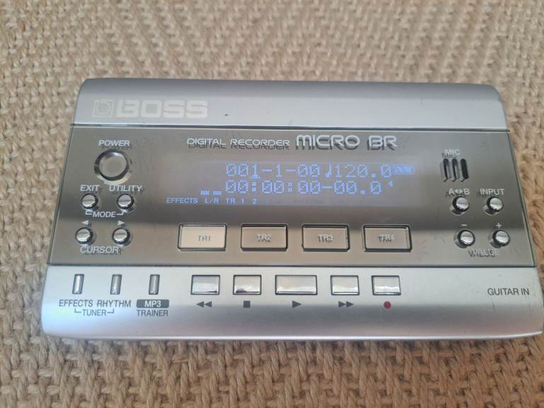 Boss micro br recorder