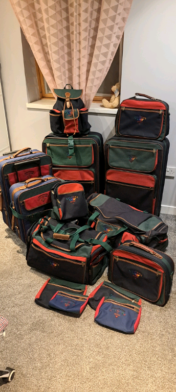 Antler colours 14 case suitcase set.