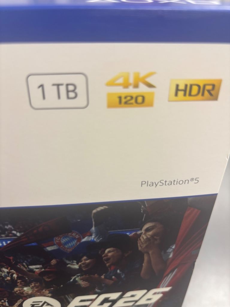 Brand new, never opened, SONY PlayStation 5 Console & EA Sports FC 26 Bundle