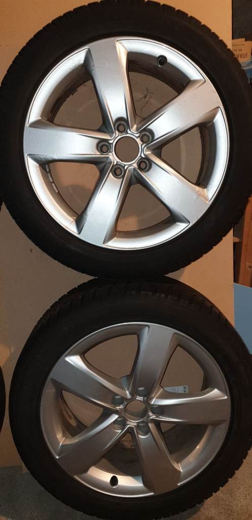 Audi A6 18in Dunlop SP winter wheels and 225/50 R18 tires