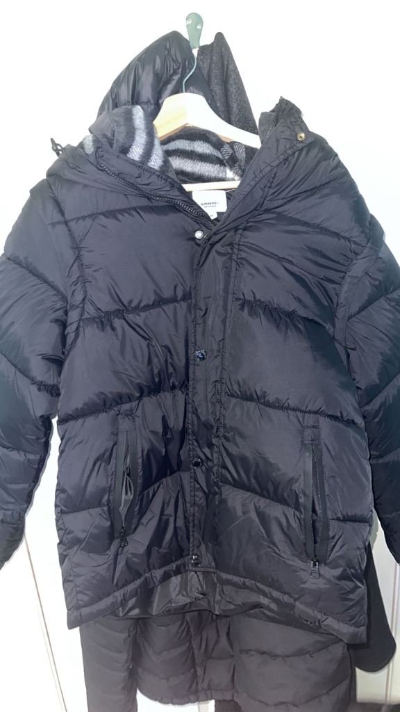 Burberry men’s coat and gilet 2 in 1 