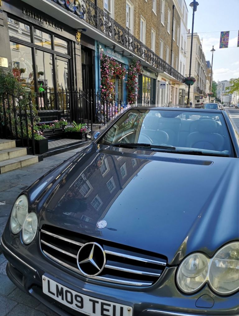 Mercedes-Benz, ULEZ free! CLK, Convertible, 2009, Semi-Auto, 1796 (cc), 2 doors