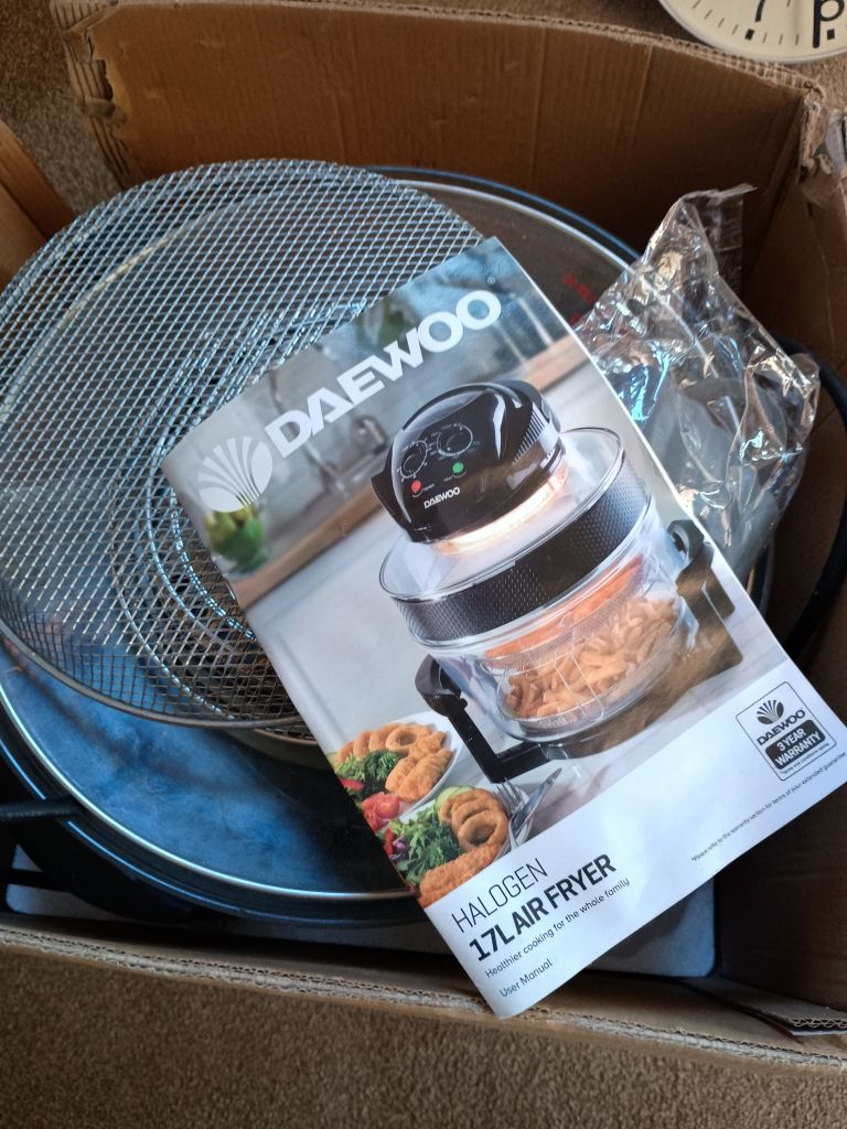 Daewoo Halogen 17L air fryer
