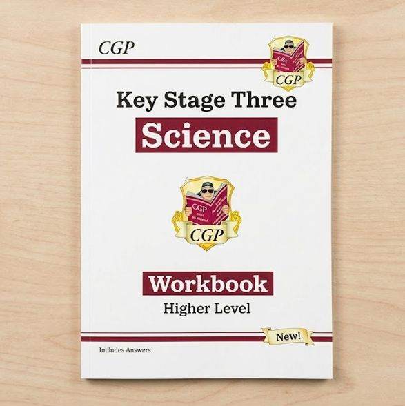 3 different Key Stage Three Books- Science Workbook, Computing , and Science Revision 