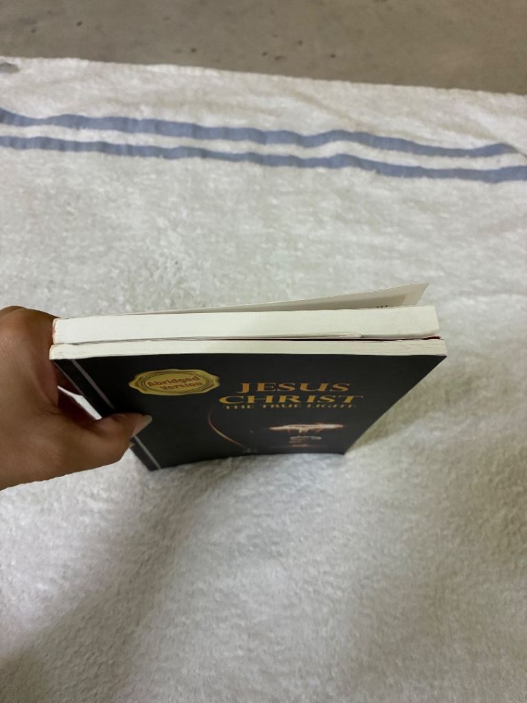 Jesus Christ The True Light Books – Two Volumes