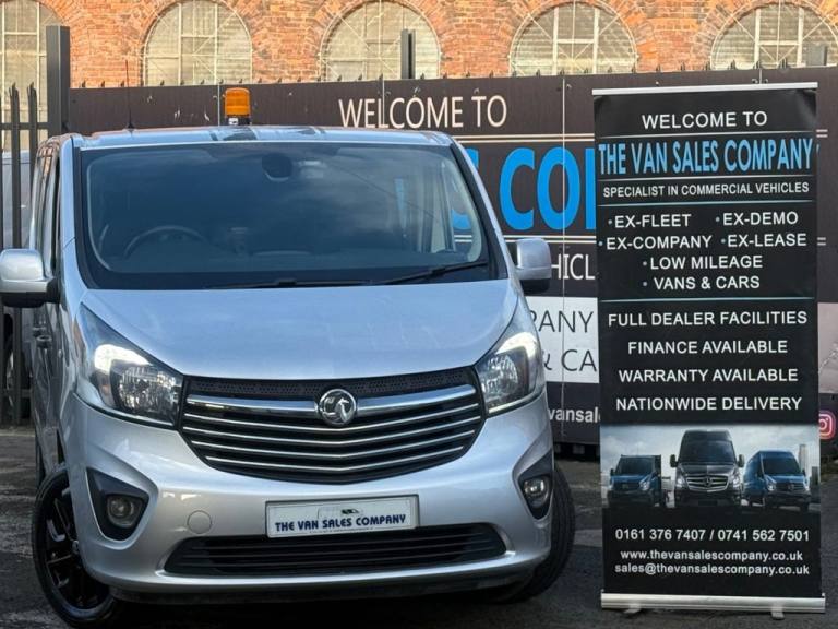 2019 Vauxhall Vivaro 1.6 CDTI 2900 BITURBO ECOTEC LIMITED EDITION NAV CREW VAN DOUBLE CAB 5DR DI ...