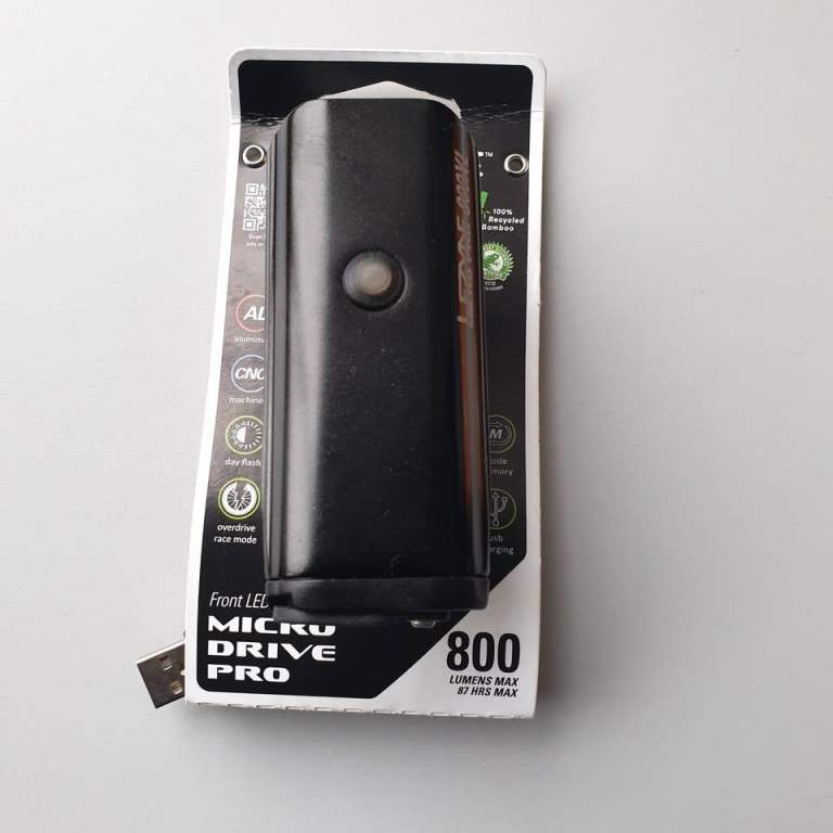 New Lezyne LED Micro Drive Pro 800XL Front Bike Cycle Light