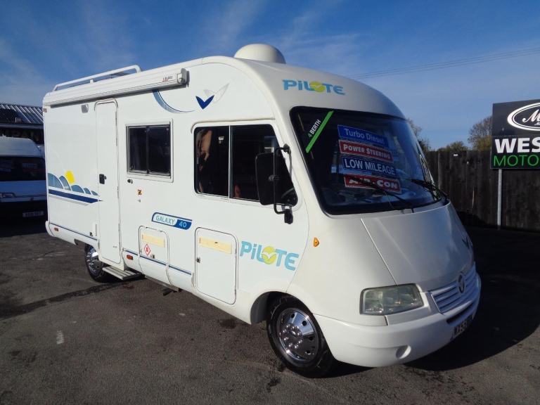 Pilote Galaxy 40 4 Berth Peugeot Boxer Air Con DIESEL MANUAL 2005