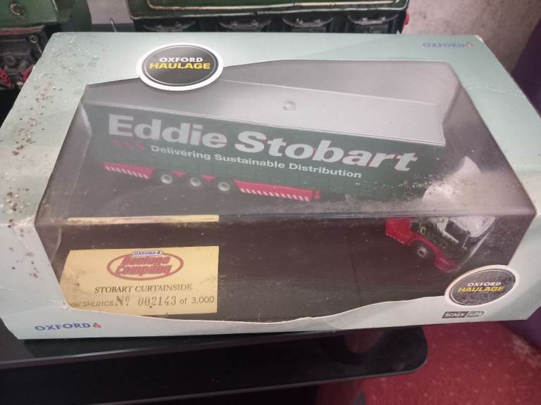 Oxford Haulage Eddie Stobart Truck Model - New in Box