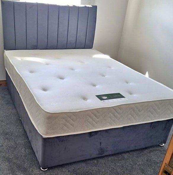 📞 GORGEOUS BRAND NEW 5FT KING BED + FOAM MATTRESS & STORAGE DRAWS OPTIONAL COD AVAILABLE 💸