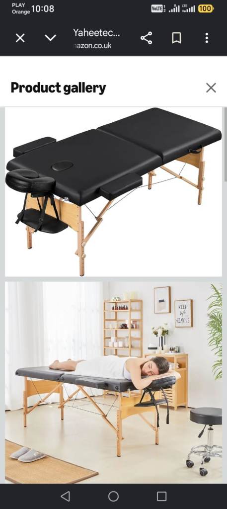 Massage table 