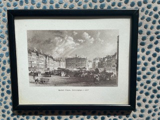 NOTTINGHAM Market Place, c 1837