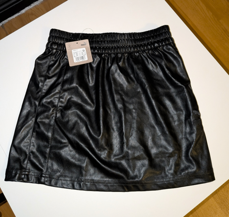 Puma mini black recycled skirt size XS