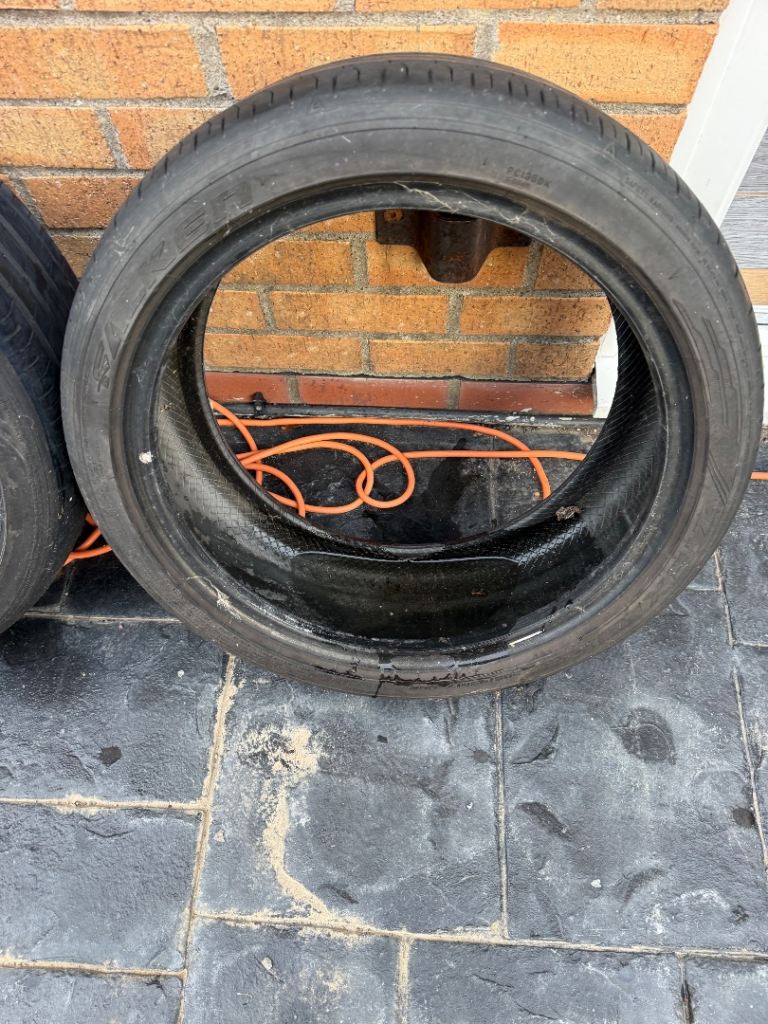 Part worn tyre