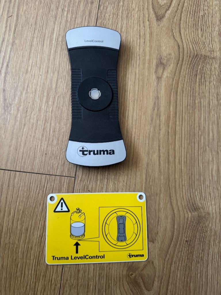 Truma gas bottle level control