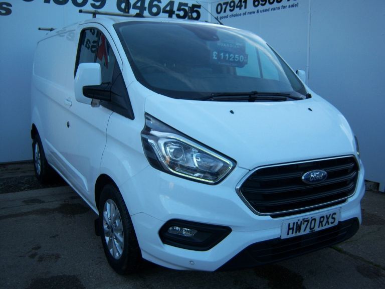 2020 Ford Transit Custom 2.0 EcoBlue 130ps Low Roof Limited Van PANEL VAN Diesel Manual