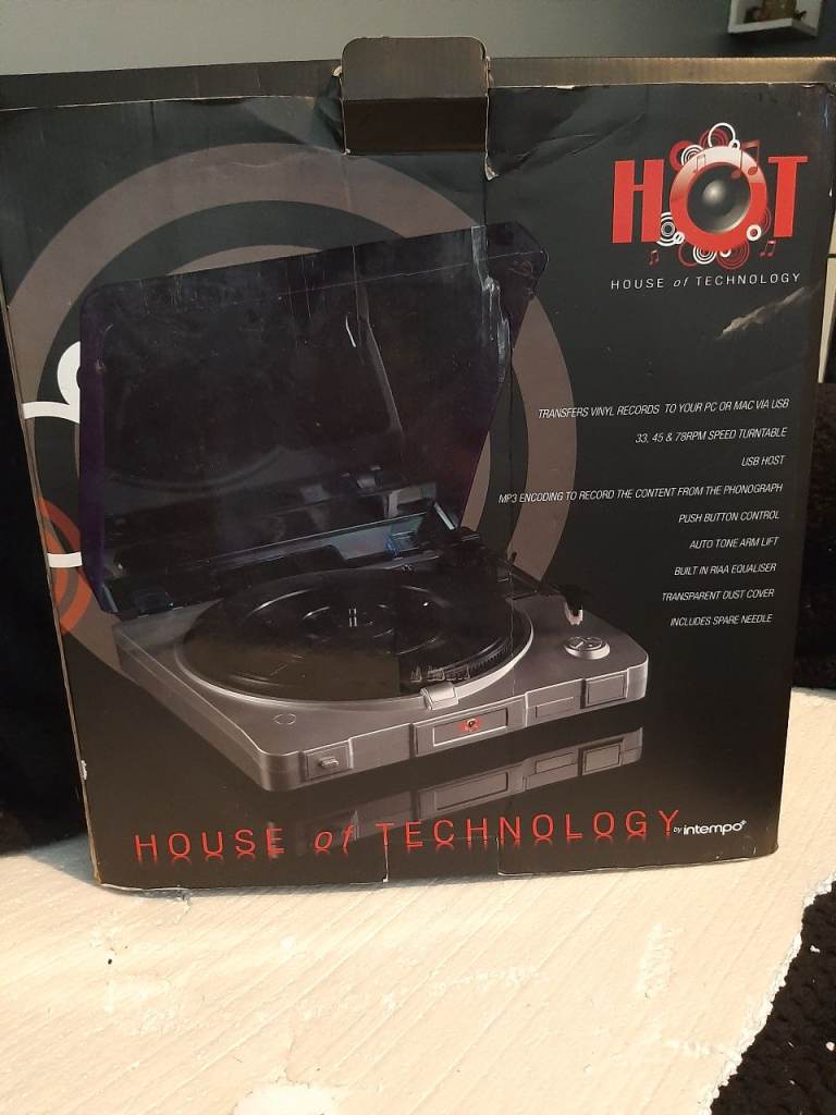House of Technology USB Turntable - Brand New in Box