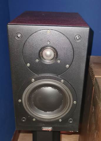 Dynaudio Audience 42 Speakers - Black/Wood, Good Condition