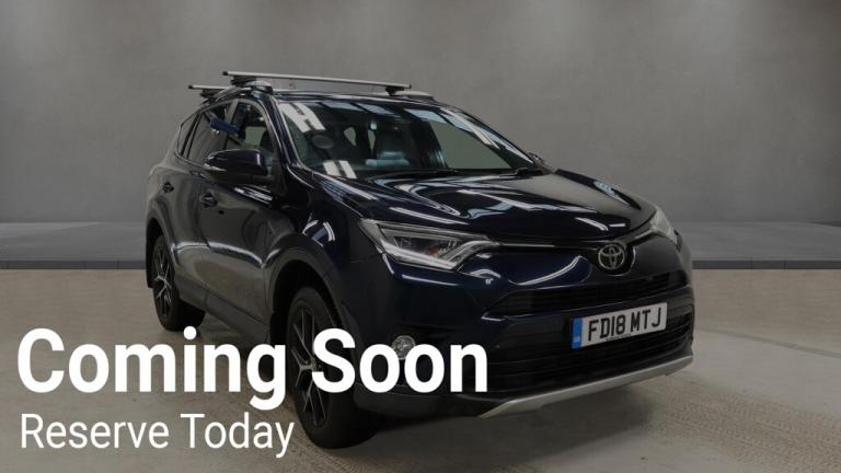 2018 Toyota RAV4 2.0 D-4D Icon TSS 5dr [Nav] 2WD SUV DIESEL Manual