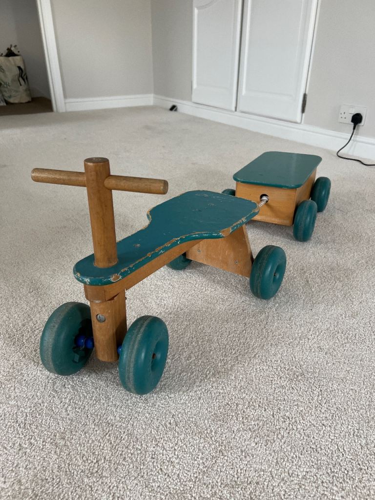 image for Classic Galt trike & trailer 