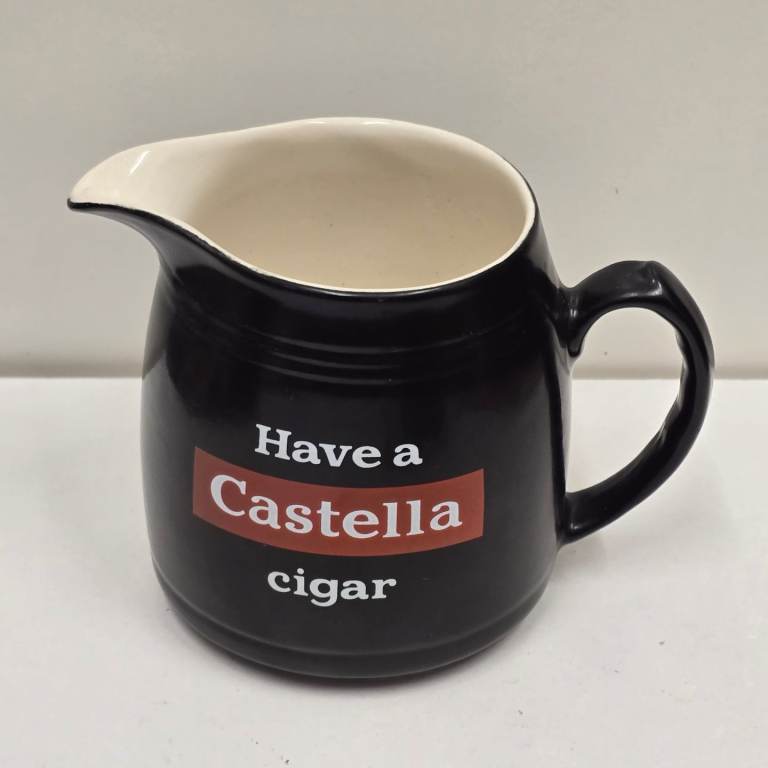 Great Bar Display Water Jug Castella Cigars Black
