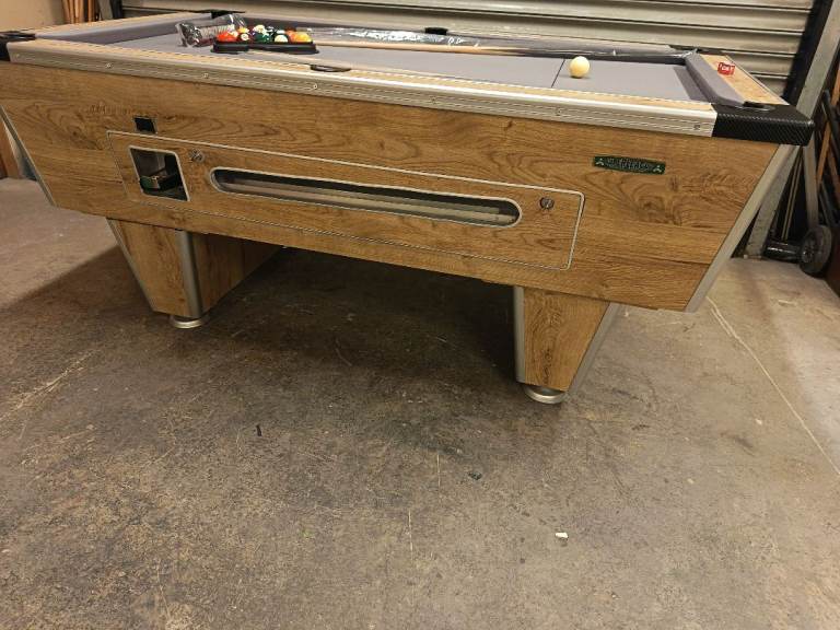 Pool Table ( 6x3ft ) coin op / free play 🎱