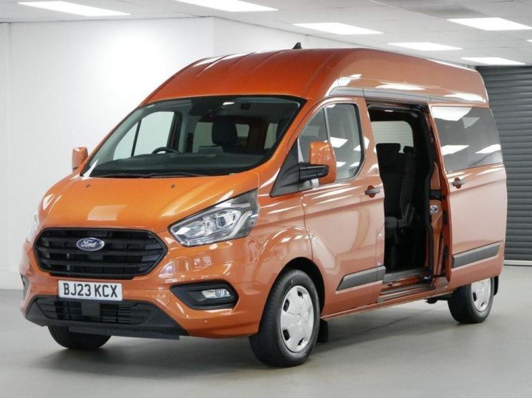 2023 FORD TRANSIT CUSTOM 320 2.0 EBL 130 BHP L2 HIGH ROOF TREND AUTOMATIC 9 SEAT