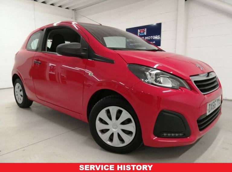 2016 66 PEUGEOT 108 1.0 ACCESS HATCHBACK 3DR PETROL MANUAL EURO 6 (68 PS)