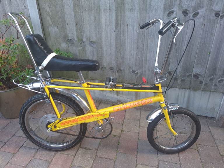 Raleigh Chopper Mk II Fizzy Lemon – Original Paint and Chrome