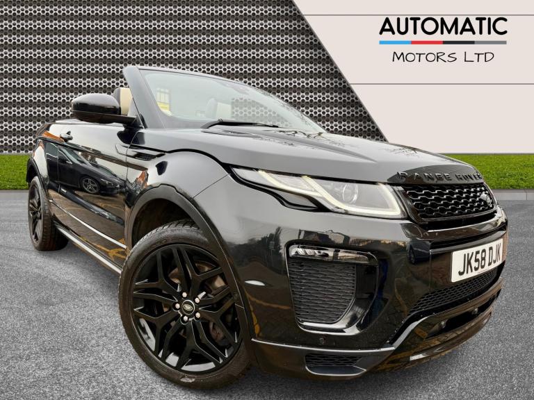 2017 Land Rover Range Rover Evoque 2.0 SD4 HSE Dynamic Convertible 2dr Diesel