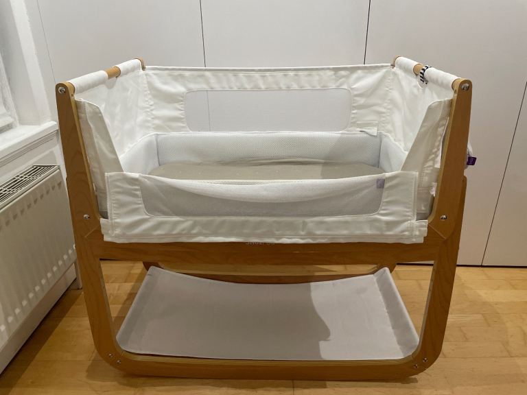Baby cot - Snuzpod 4 + Snuzcloud