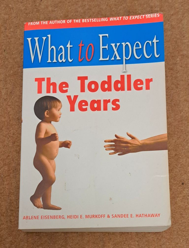 What to expect the toddler years book