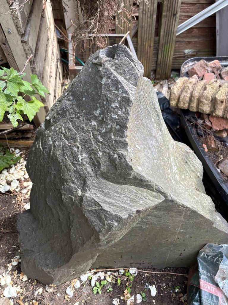Large Garden Rock Water Feature Stone with Drilled Hole, £200.00 for Sale