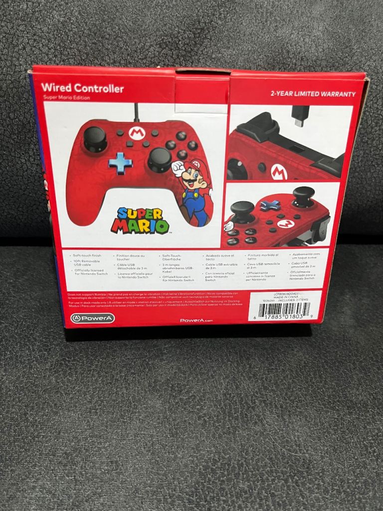 Nintendo Switch Wired Controller New £5
