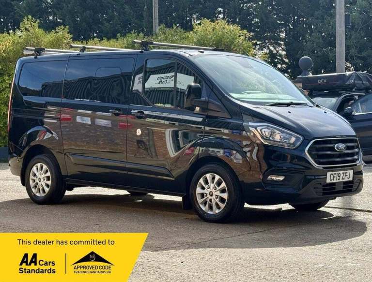 2019 Ford Transit Custom 2.0 320 EcoBlue Limited Crew Van L1 H1 Euro 6 5dr (6 Seat) Combi Van Die...