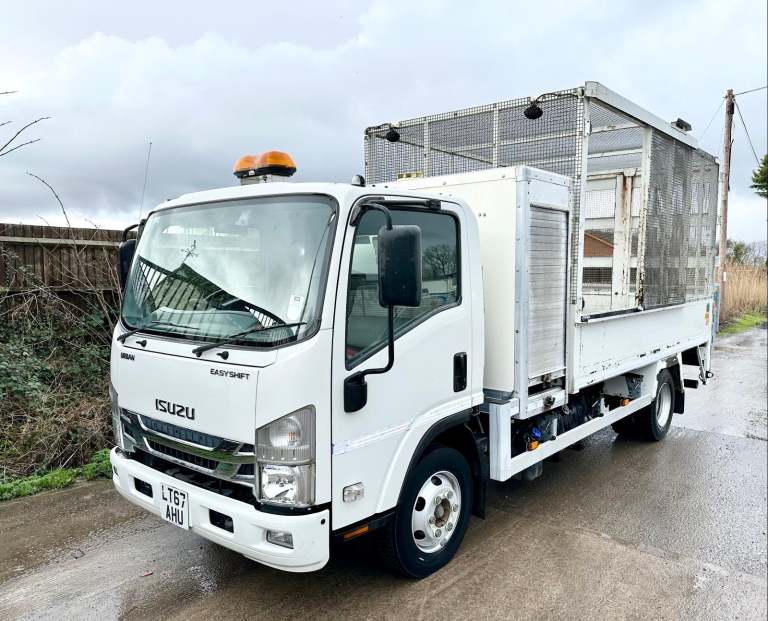 1-12-2017 (67) ISUZU FORWARD N75.150 CAGE TIPPER TOOLBOX 7.5 TON EURO-6 ULEZ 