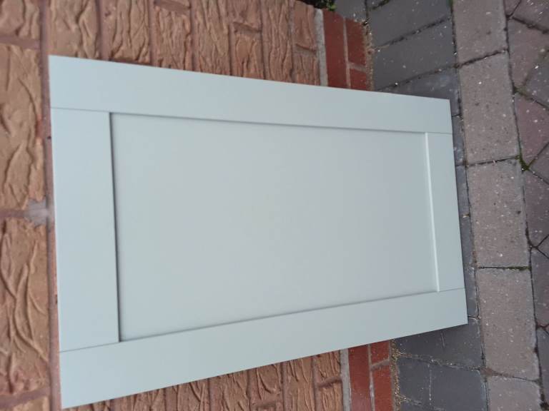 Brand New Sage Green Grained Kitchen Cupboard Door 720x450mm