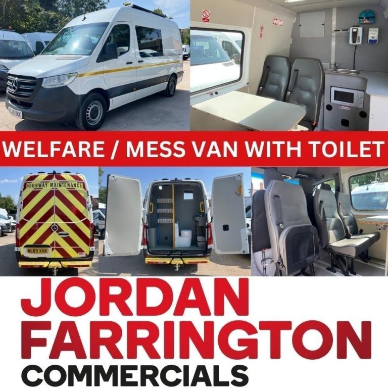 2019 69 reg MERCEDES BENZ SPRINTER 2.1 314 RWD EURO 6 WELFARE VAN / MESS VAN