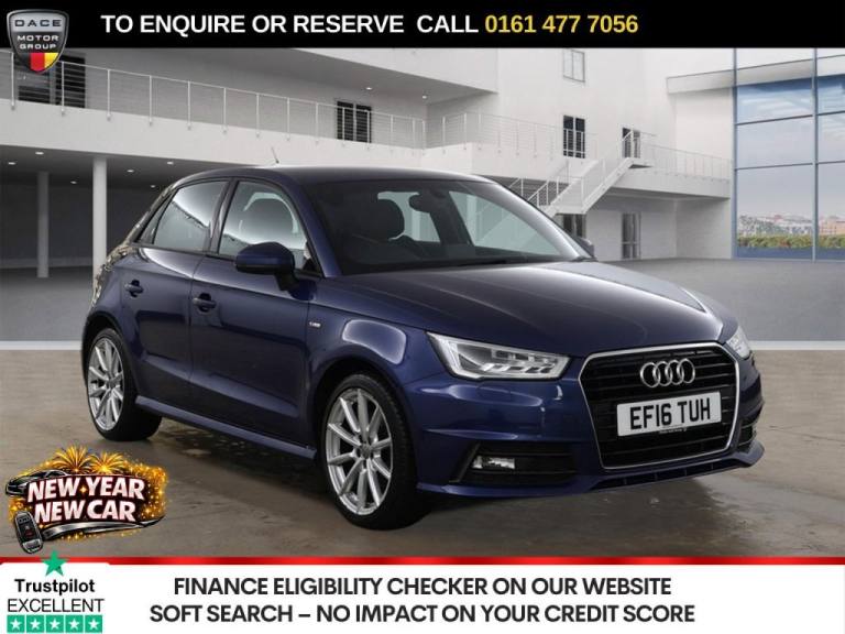 2016 Audi A1 1.4 TFSI S Line 5dr S Tronic HATCHBACK PETROL Automatic
