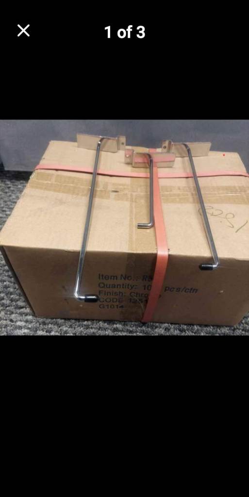 Slatewall kooks box of 100 pcs in 3 sizes