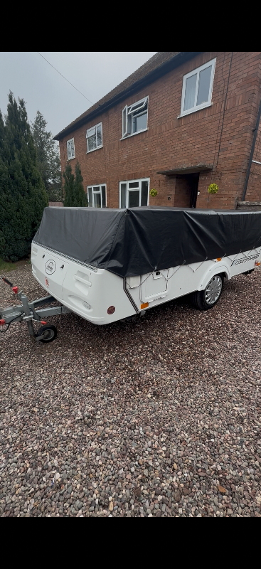 LOVELY 2017 PENNINE COUNTRYMAN FOLDING CAMPER WITH SERVICE HISTORY