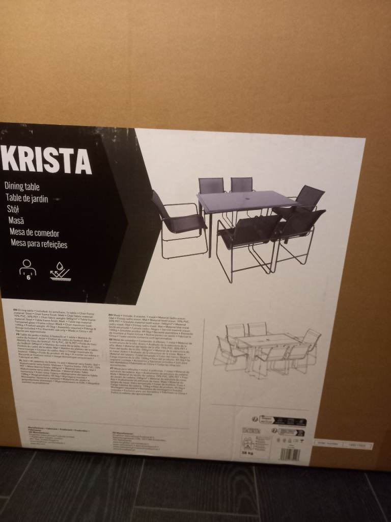 Garden patio set 