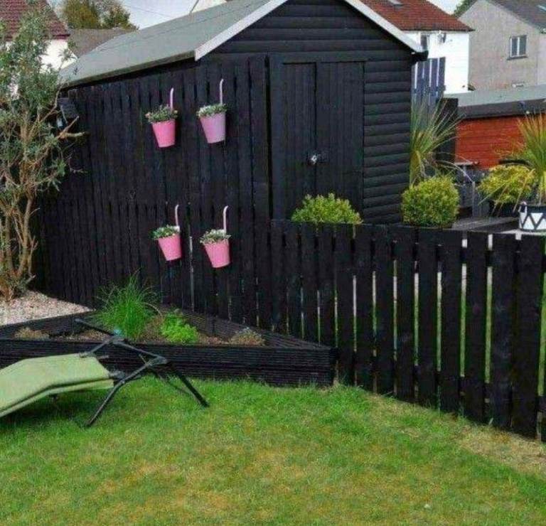 Fence paint 1 coat