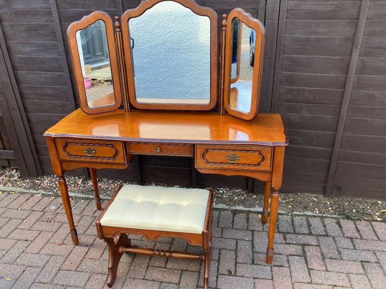 Dressing Table with Stool 