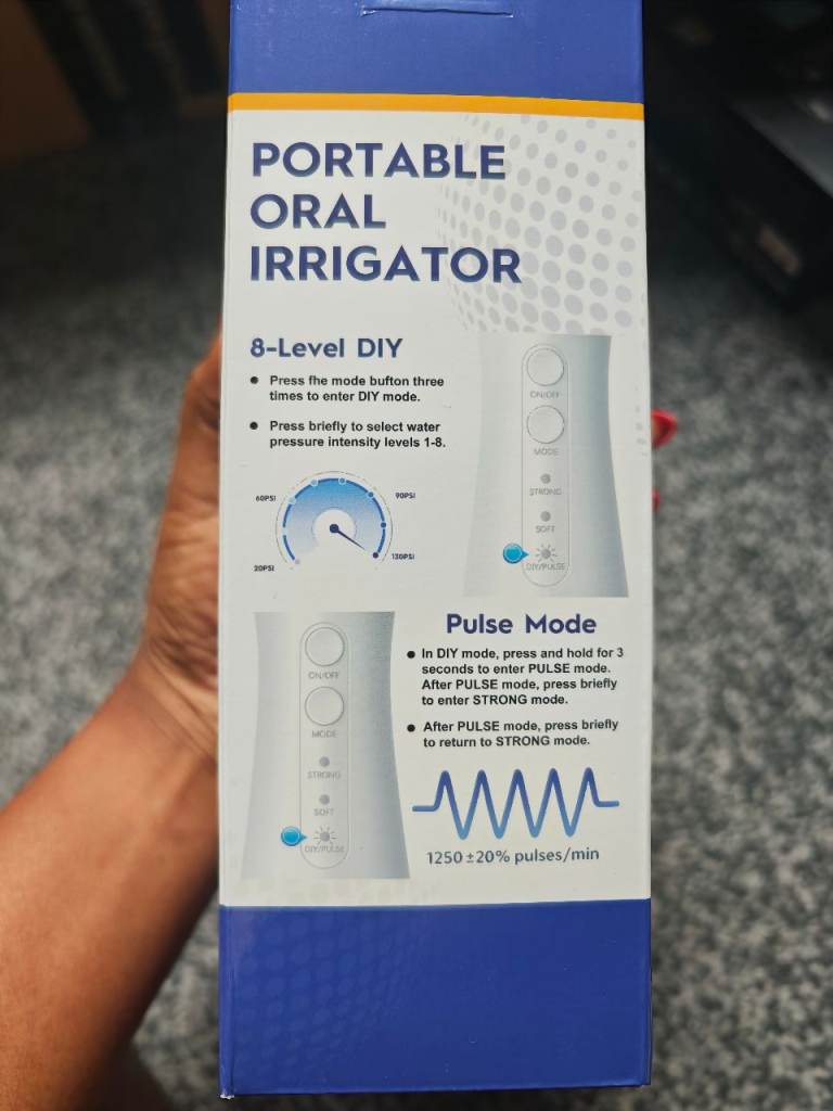 New Neck Massager JT-008 – White, Unused in Box