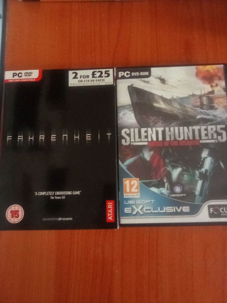 Pc game bundle X2 new 